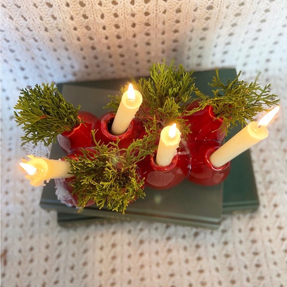 Ceramic Bud Vase or Candle Holder - Picture 3 of 8